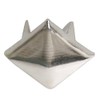TRIXES 200pcs 7mm Silver Clothing Pyramid Studs Nickel Rivet Leathercraft