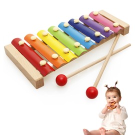 Colourful Wooden Xylophone with Xylophone Beater, Xylophone Children, Xylophone, Baby Xylophone, Xylophone Instrument, Musical Instruments for Children, Children's Toy, Educational Toy Gifts