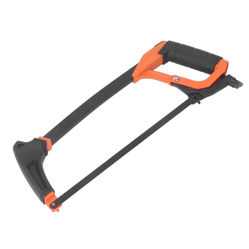 Hacksaw Frame 12in Adjustable Aluminum Alloy Hand Saw Frame Rubber