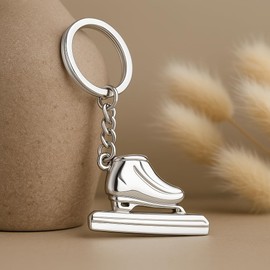 Cute Keychain-Ski Boot Keychains for Men and Women,Funny Key chains Gifts for Skiing Enthusiasts and Outdoor Adventure
