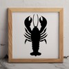 MAGJUCHE Lobster Stencil 12 Inches, Reusable Lobster Stencil for Painting