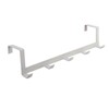 Over The Door Hook Hanger – 5-Hook Metal Door Organizer