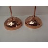 Absolut Elyx Martini Gin Copper Wheat Motif Coupe Goblet Lot