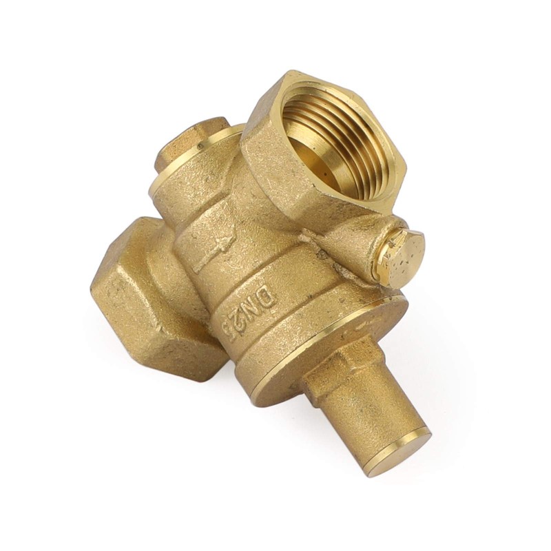 Topteng DN25 1" Brass Adjustable Water Pressure Reducing Regulator Valves