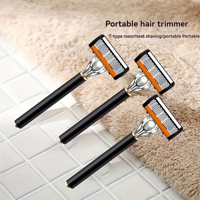 Men's 7-Blade Razor Set, 36 Stainless Steel Blades - Perfect