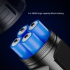 Rechargeable Flashlight Aluminum Alloy Ultra Bright Handheld Waterproof LED Emergency