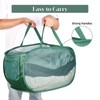 Sturdy Mesh Pop Up Laundry Hamper, Collapsible Laundry Baskets with