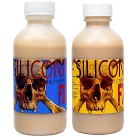 Silicon FX Similitud Piel, Silicona Líquida para Efectos Especiales, Color Piel Natural, (500ml)