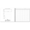 BookFactory 8 or 16 Column Log Book/Eight Columns Logbook/Notebook (Columnar