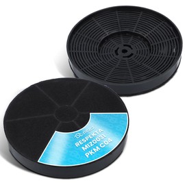 DL-pro Activated Carbon Filter Set 175 mm Diameter for Respekta MIZ0031 MIZ 0031 PKM CO4 C04 Bomann KF568 Exquisit 1010035 Pack of 2 Carbon Filters for Extractor Hood