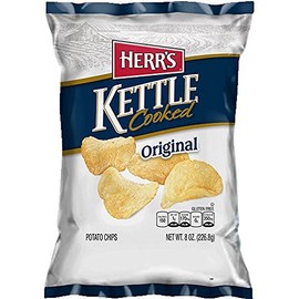 Herr's - Kettle Chips, Pack of 12 bags
