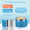 BEAQUEE Bento Lunch Box Kids and 9oz Soup Thermos –