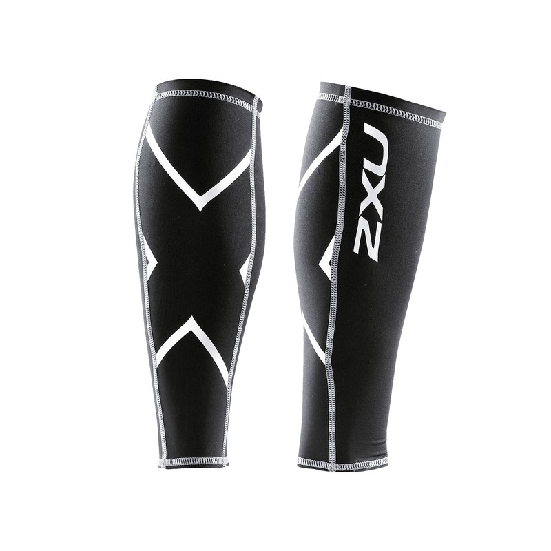 2XU UA1987b Compression Calf Guard [Unisex], Black
