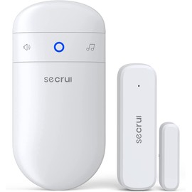 SECRUI Door Chime, Door Sensor Chime with Adjustable Volume, Easy Installation,