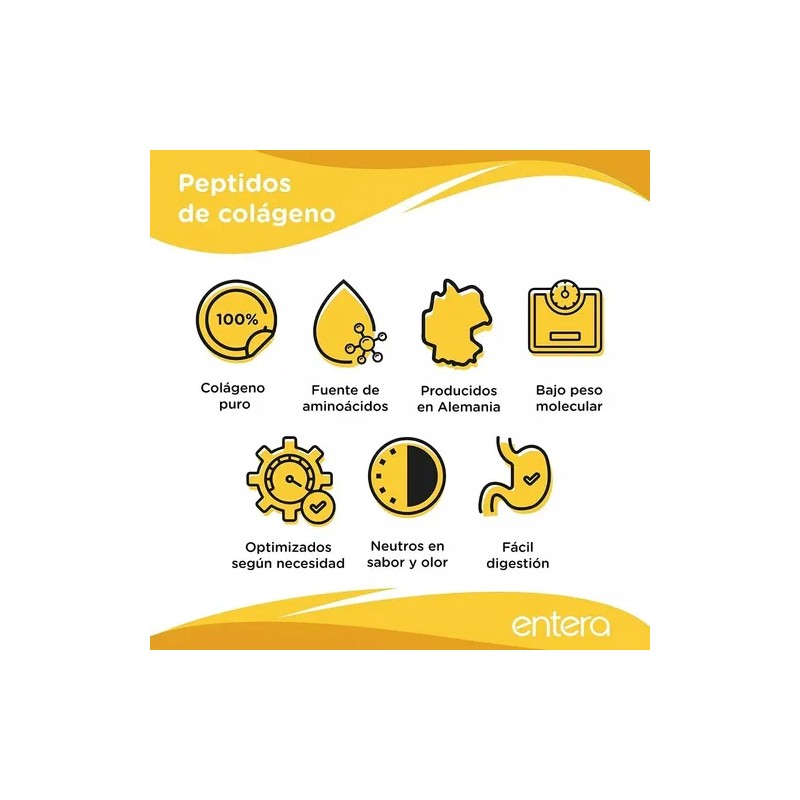 Suple. Alimenticio Colágeno Hidrolizado Entera Pharma 500g