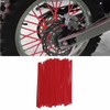 72Pcs Wheel Spoke Wrap Sleeves Mountain Bike Bicycle MTB Wraps