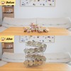 WIWIWISAM cat food can storage wet cat food can rack