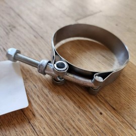 unknown 10 - Hose Clamp, Stainless Steel Hose Clamps 2 1/2 Inch Pipe 3/4" width