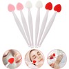 Hohopeti Exfoliante Labial de Silicona 6piezas Diseño Ergonómico y Ligero