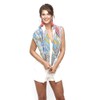 Modassori Women's Fashion Scarf Silk Hand Rolled Item Name Ginza