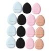 Healeved 15pcs Velour Soft Puff Setting Powder Translucent Mini Makeup Products Makeup Powder