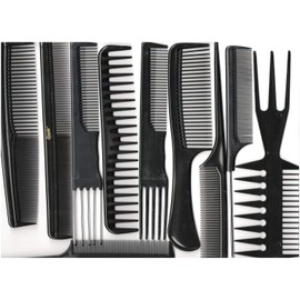 Annie Professional Comb Set 10Ct Black