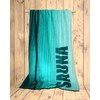 Lashuma Oslo Sauna Towel, Lying Towel, Turquoise, Green, Absorbent Sauna