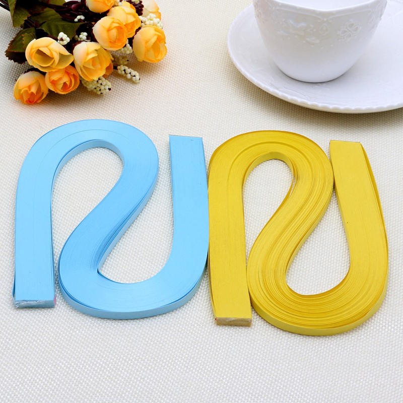 FUNCOCO Note Paper, Quilling Paper Strips 5 Mm, Quilling Paper