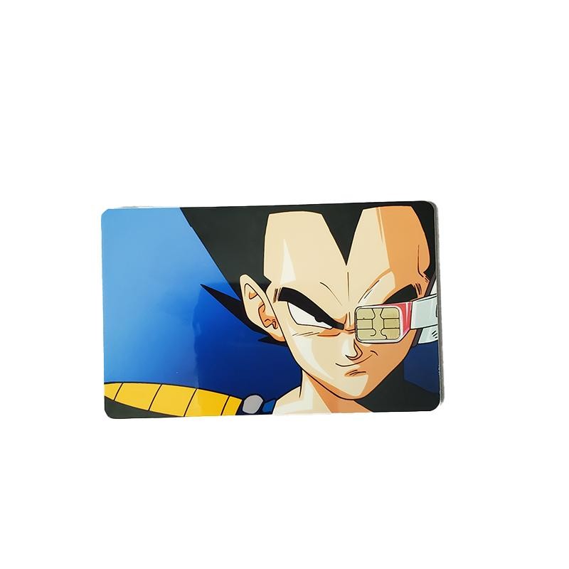 Vegeta eye debit card sticker Decor Decorative