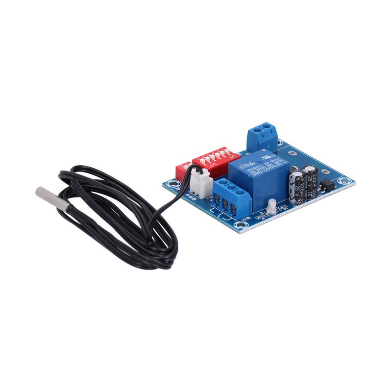 Temperature Control Switch Module Adjustable Dial Code Heating Cooling Thermostat