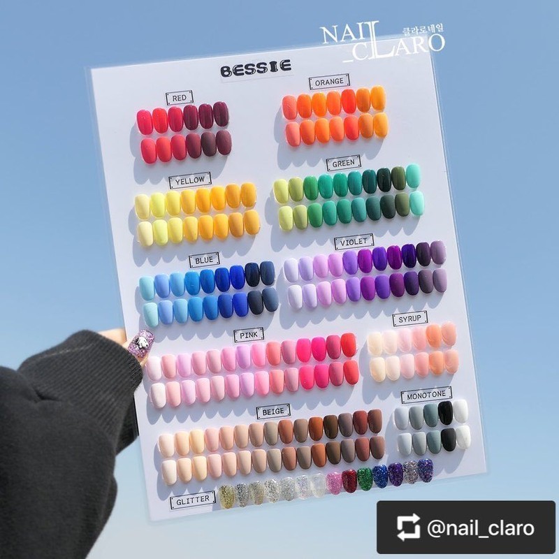 Bessie Gel Nail Color Gel Full Color Single Item /