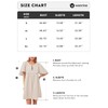 Wenrine Women Flutter Sleeve Shift Tunic Dress Casual Summer Mini