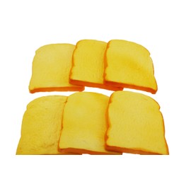 Speed Mao Food Model, Delicious Bread, Toast, Food Samples, Set of 6