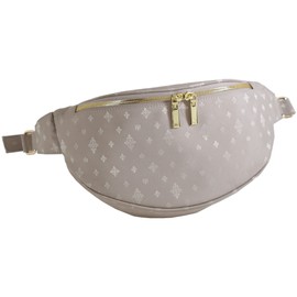 memezawa kaban 55017 Women's Body Bag, One Shoulder Crossbody Bag, Lightweight, Small, Stylish, Popular, Brand, Waist Pouch, Mom, Elegant, Adult Casual, beige (23)