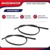 Magimaker Left & Right Pair Roof Drip Molding Weatherstrip Compatible