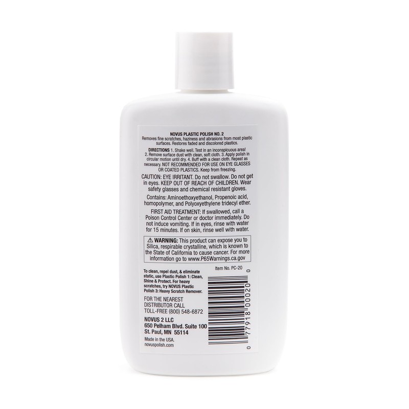 NOVUS 7030 | Fine Scratch Remover #2 | 8 Ounce