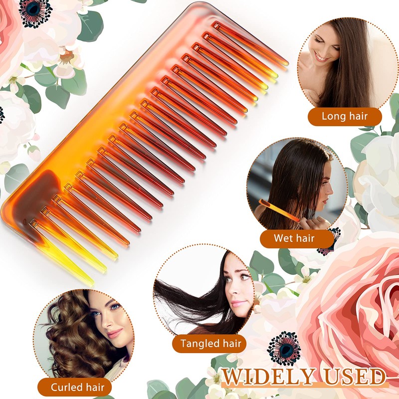 Large Detangling Comb for Curly, Wet or Dry Hair -
