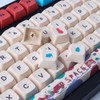 Hyekit PBT Keycaps 130 Keys Circus Keycaps Dye-Sublimation Cute Keycaps