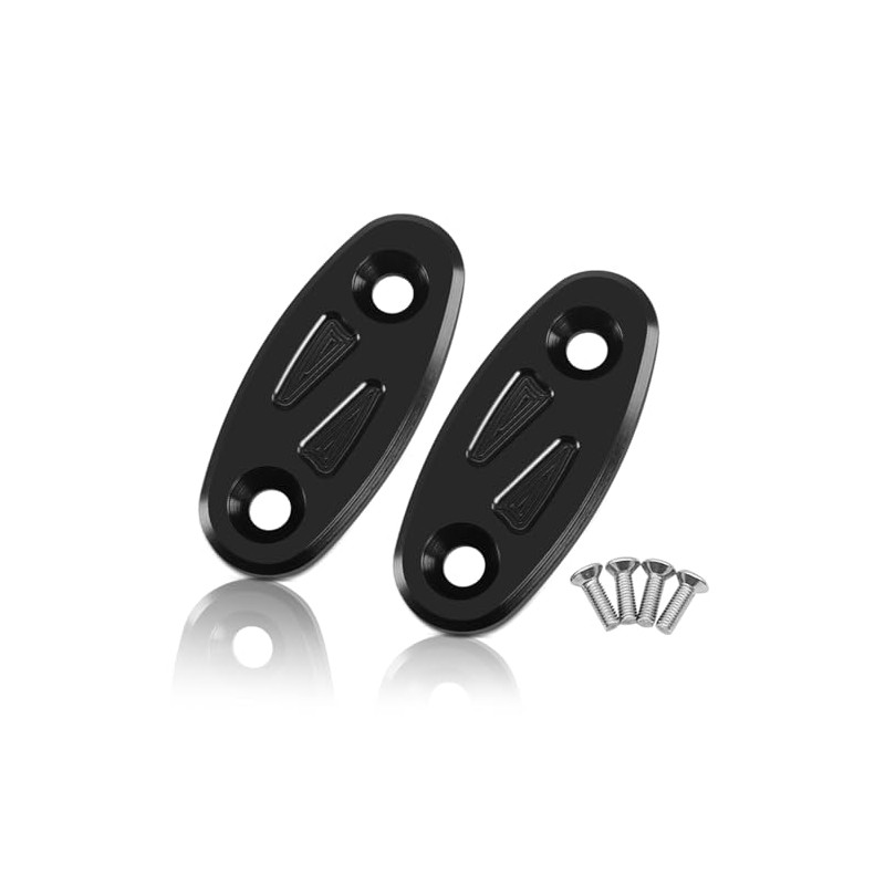 MFGZD Motorcycle Wing Mirror Hole Cap, CNC Motorcycle Mirror Block