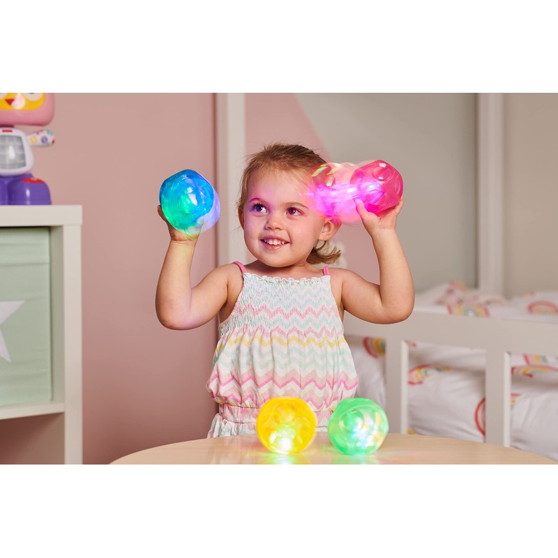 TickiT 72209 Irregular Sensory Flashing Ball Set
