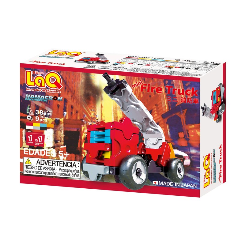 LaQ Hamacron Constructor Mini Fire Truck
