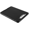 ZEONHAK 2 Pack A4 Plastic Clipboard Storage Box, Black Compact