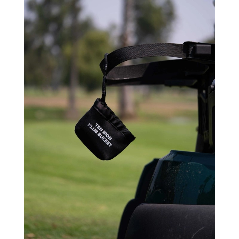 None Golf Club Cleaning Bag Exterior Golf Ball Cleaning Pouch