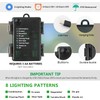 Tcamp 33ft 100LED Battery Operated Christmas Lights Outdoor Indoor, Battery