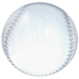 Amlong Crystal Baseball Paperweight 3.5 inch with Gift Box