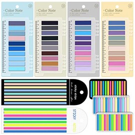 Hianjoo 2020 Piezas Pestaas De ndice Adhesivas, Banderas De Notas Adhesivas, Pestaas De Marcadores De Pgina Largas Adhesivas Para Marcadores De Pgina 