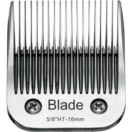 5/8" HT Dog Grooming Replacement Blades Compatible with Andis Dog Clippers,Dog Clipper Blades Compatible with Wahl KM-10 Series Clippers, Oster A5,Size-5/8-Inch 16mm Cut Length