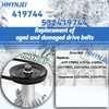 HMYNJEI 419744 532419744 Traction Drive Belt for Husqvarna 924HV 924SB