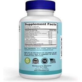 Mila Miamor 15 Day Cleanse - Gut and Colon Support - Advanced Gut Cleanse Detox for Women & Men with Senna, Cascara Sagrada & Psyllium Husk - Non-GMO - Made in USA - 30 Capsules