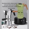 120ml 2 Cups Double Valve Moka Pot Aluminum Alloy Moka